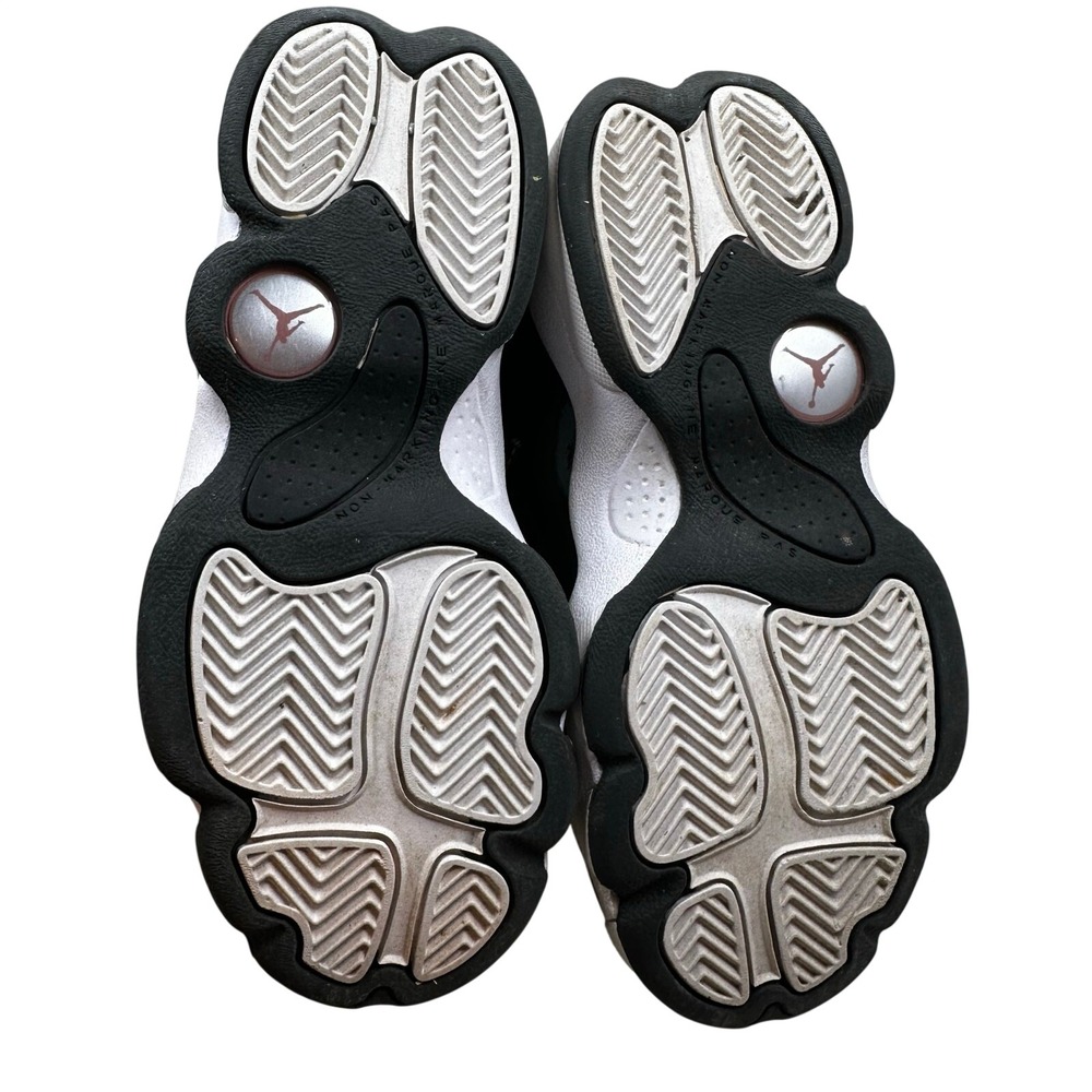 Jordan 6 Rings 13C White Black Pink‎ DV3180-101 Kids Basketball Sneaker Retro - Picture 8 of 10